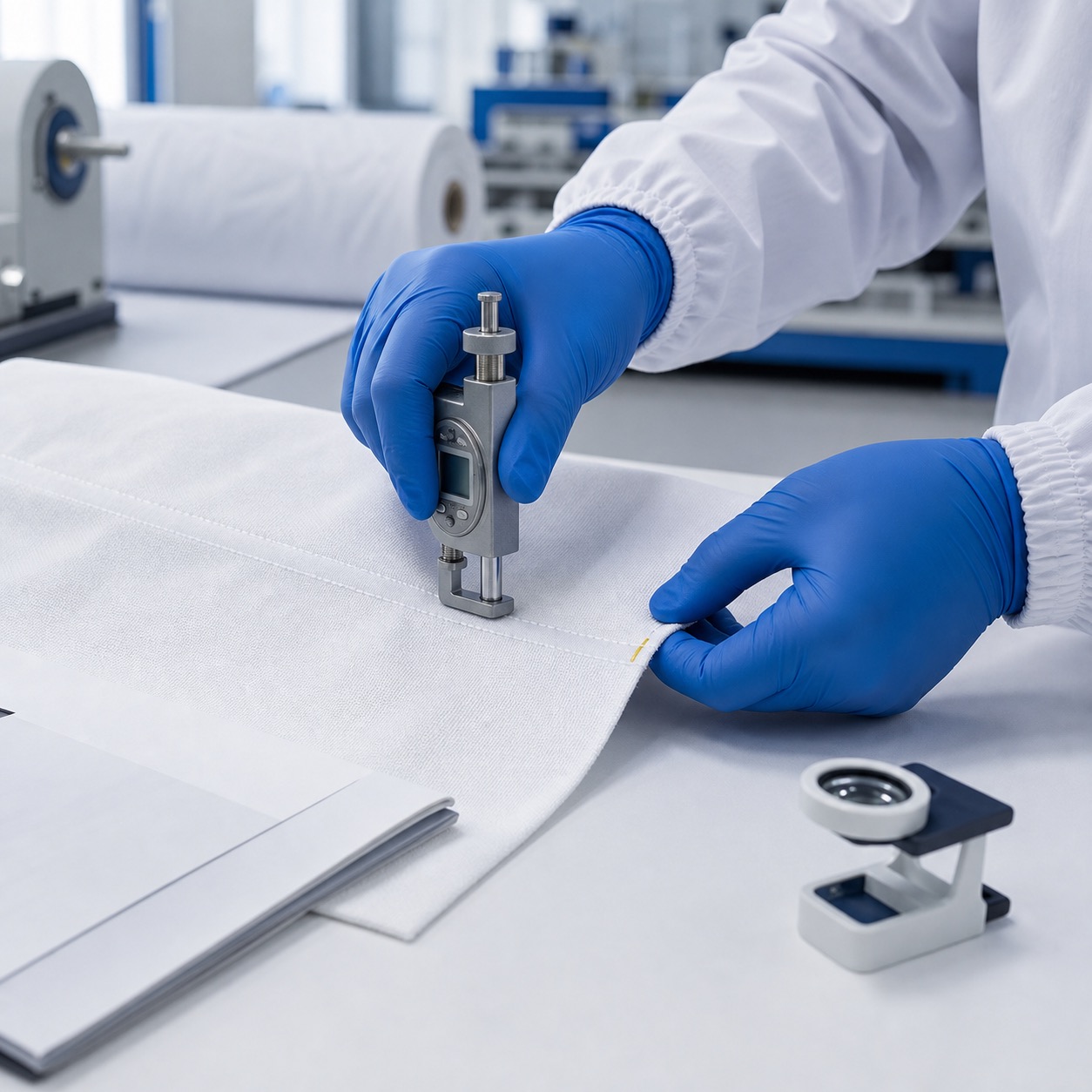 Contrôle qualité et conformité d'un textile médical au Maroc — CHALLENGIA