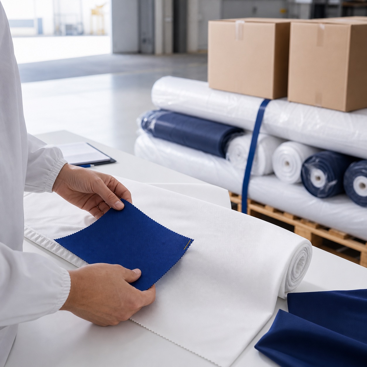 Sourcing et logistique textile au Maroc — sélection des fournisseurs par CHALLENGIA